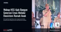 Wabup HSS Ajak Bangun Generasi Emas Melalui Ekosistem Ramah Anak